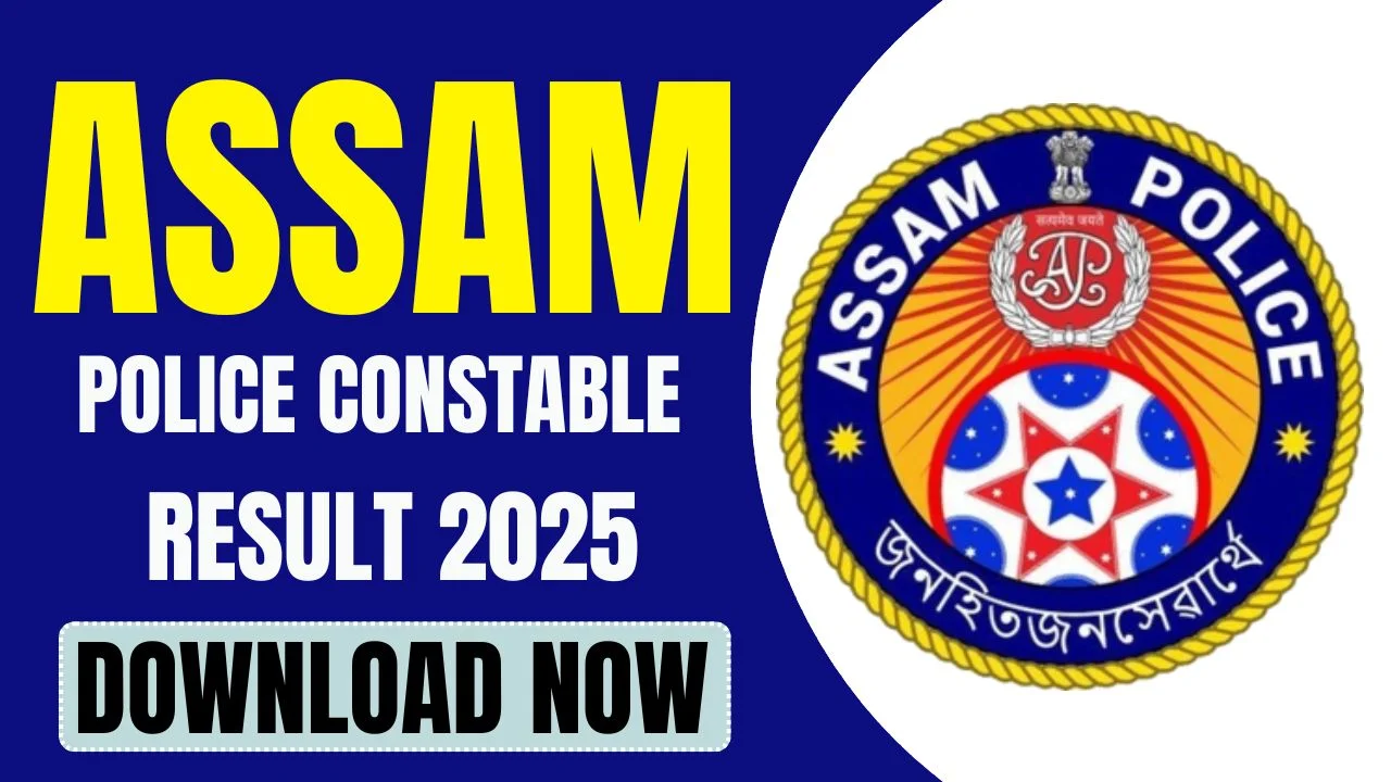 Assam Police Constable Result Download