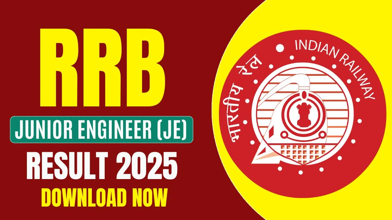 Railway RRB JE Result